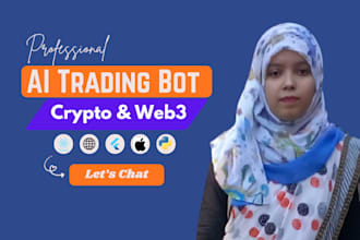 custom ai trading bot development with web3 and blockchain integration