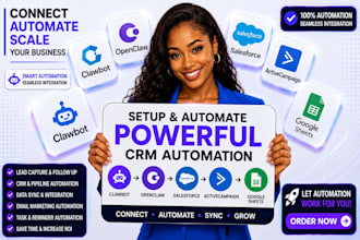 setup clawbot openclaw salesforce activecampaign google sheets CRM automation