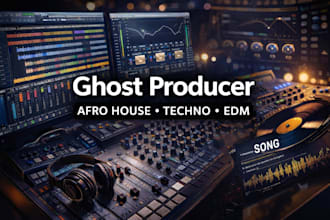 be your ghost producer afro house ghost producer techno ghost producer edm ghost