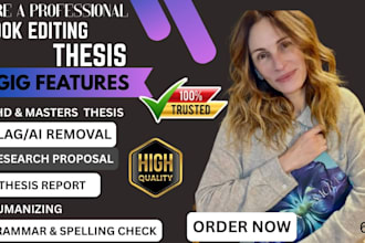 proofread, edit, format your master phd, bachelor thesis, and dissertation