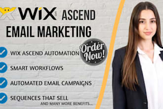 setup wix ascend automation workflows email campaigns and marketing sequences