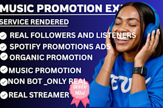 promote your music to real fans on spotify apple music audiomack