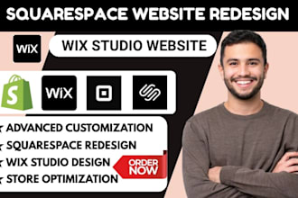 build squarespace website squarespace redesign fix wix studio square online seo