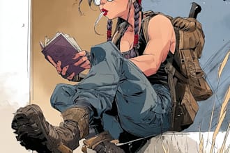comic book illustration manga artist comic book artist