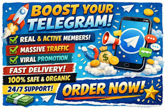 organic telegram promotion telegram growth telegram marketing to active users