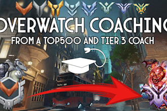 coach you in overwatch 2 as a semi pro top tier3 top500 coach