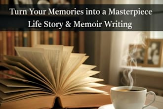 write a compelling life story biography,or memoir