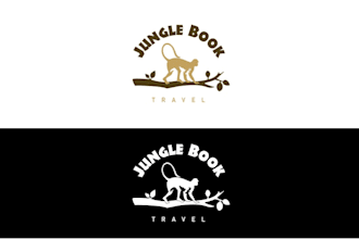 design inventive travel agency logo for eco wildlife tourism