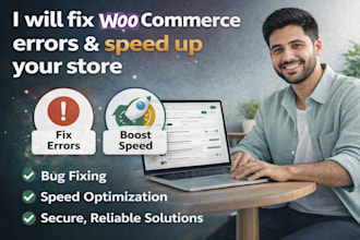 woocommerce errors and speed up your store