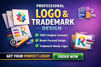design a professional logo for trademark registration