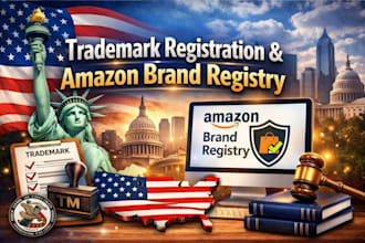 do trademark registration uspto trademark filing and amazon brand registry