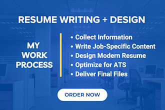 be a professional cv maker and ats resume writer