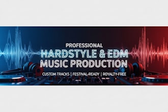 produce a professional hardstyle track jungle euphoric rawstyle