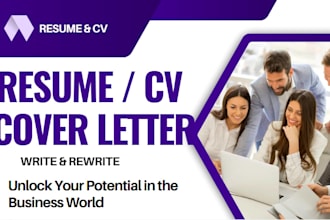 do professional ats resume writing, resume design, cover letter, linkedin