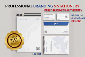 design professional business card and stationery