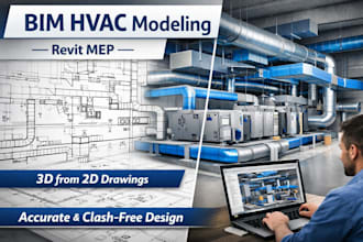 design bim 3d hvac modeling revit