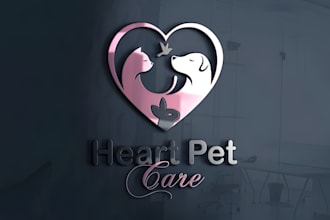 do a professional modern anima logo design and brand identity