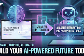 develop an ai website, ai agent integration
