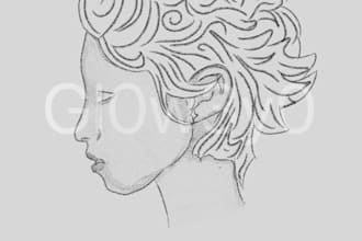 create custom face portraits