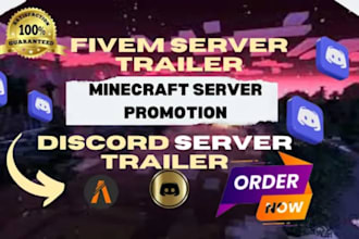 promote minecraft server promotion dayz, rust, fivem, gaming server, discord ad