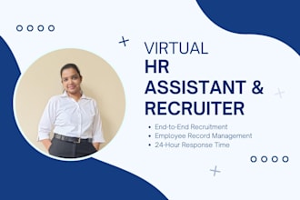 be your remote recruiter and HR admin for data management
