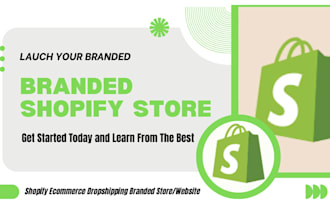 launch a branded ecommerce store shopify dropshipping via dsers zendrop spocket