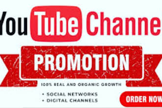 do youtube video promotion for organic growth