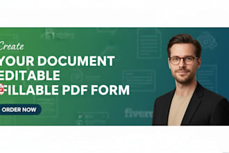 create a fillable pdf form or editable pdf for your business