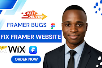 fix framer website figma to framer website framer landing page bolt new