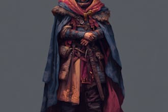 do dnd character art illustration commissions