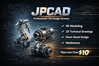 do professional 3d cad modeling