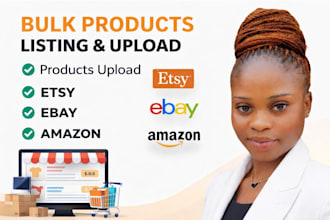 upload bulk dropshipping products to shopify, amazon, wix, ecwid, ebay payhip