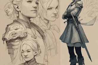 dnd character art and dnd character art