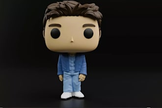 make 3d printable toys,hobby diy toy,3d funko pop toys,3d chibi character,stl