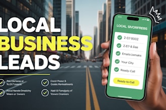 get ready to call local business leads from your city