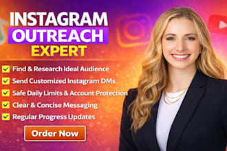 manage instagram outreach and personalized dm campaigns