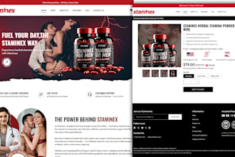 supplement shopify store supplement website private label supplement store