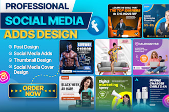 do social media advertising design, facebook ad creative, image ads, ads design