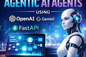 build custom agentic ai agents using openai, gemini and fastapi
