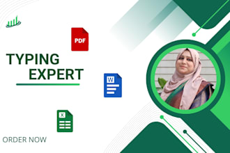 provide a fast typing service perfectly