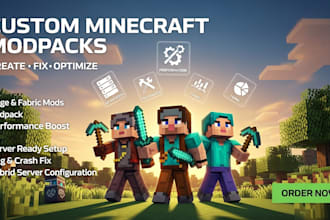 build a custom minecraft modpack with epic quests and full server setup