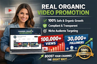 do youtube channel promotion organic video marketing promotion and monetization