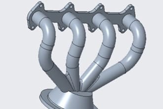 do product and manufacturing design by using cad software