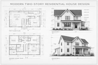 usa city permit site and floor plan drawings, stamped permitvready engineering
