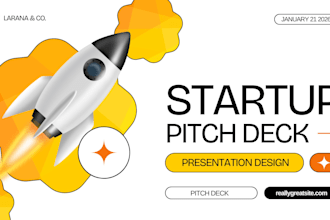 design startup pitch deck accelerator application pitch deck