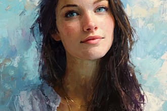 renaissance art oil painting portrait