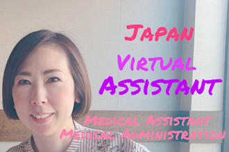 professional medical virtual assistant for healthcare tasks