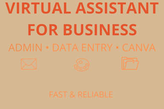 do data entry and virtual assistant tasks fast