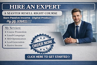 promote master resell rights and digital courses with email marketing