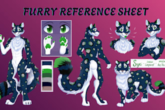 draw anthro ref sheet, furry reference sheet, furry ref sheet, oc, fursona, nsfw